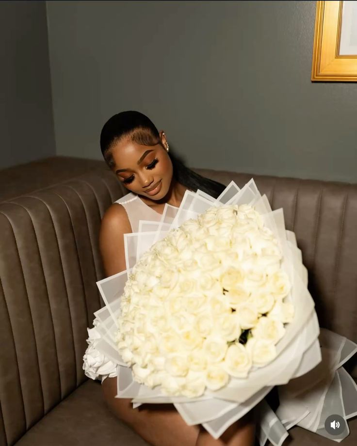 Angel White Roses