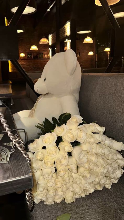 Angel White Roses